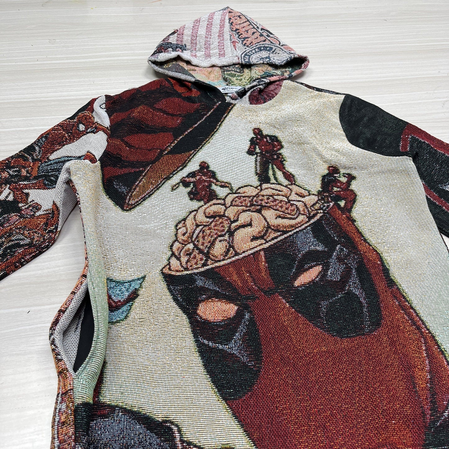 DEADPOOL TAPESTRY HOODIE - RDMCLOTHINGART
