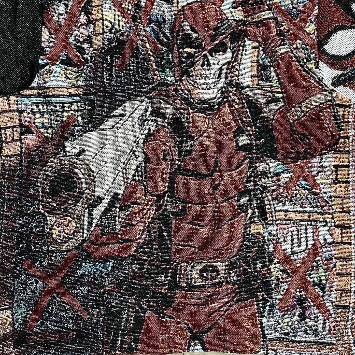 DEADPOOL TAPESTRY HOODIE - RDMCLOTHINGART