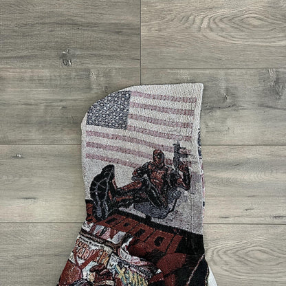 DEADPOOL TAPESTRY HOODIE - RDMCLOTHINGART