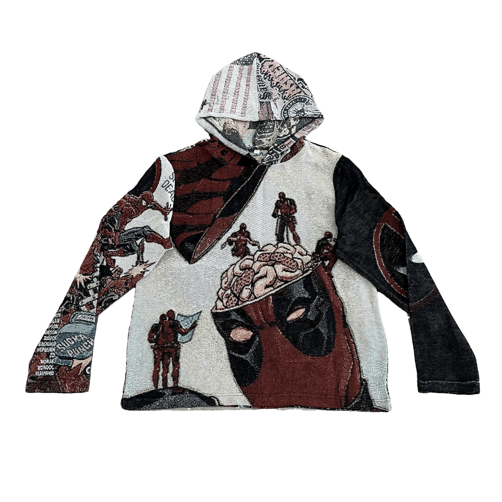 DEADPOOL TAPESTRY HOODIE - RDMCLOTHINGART
