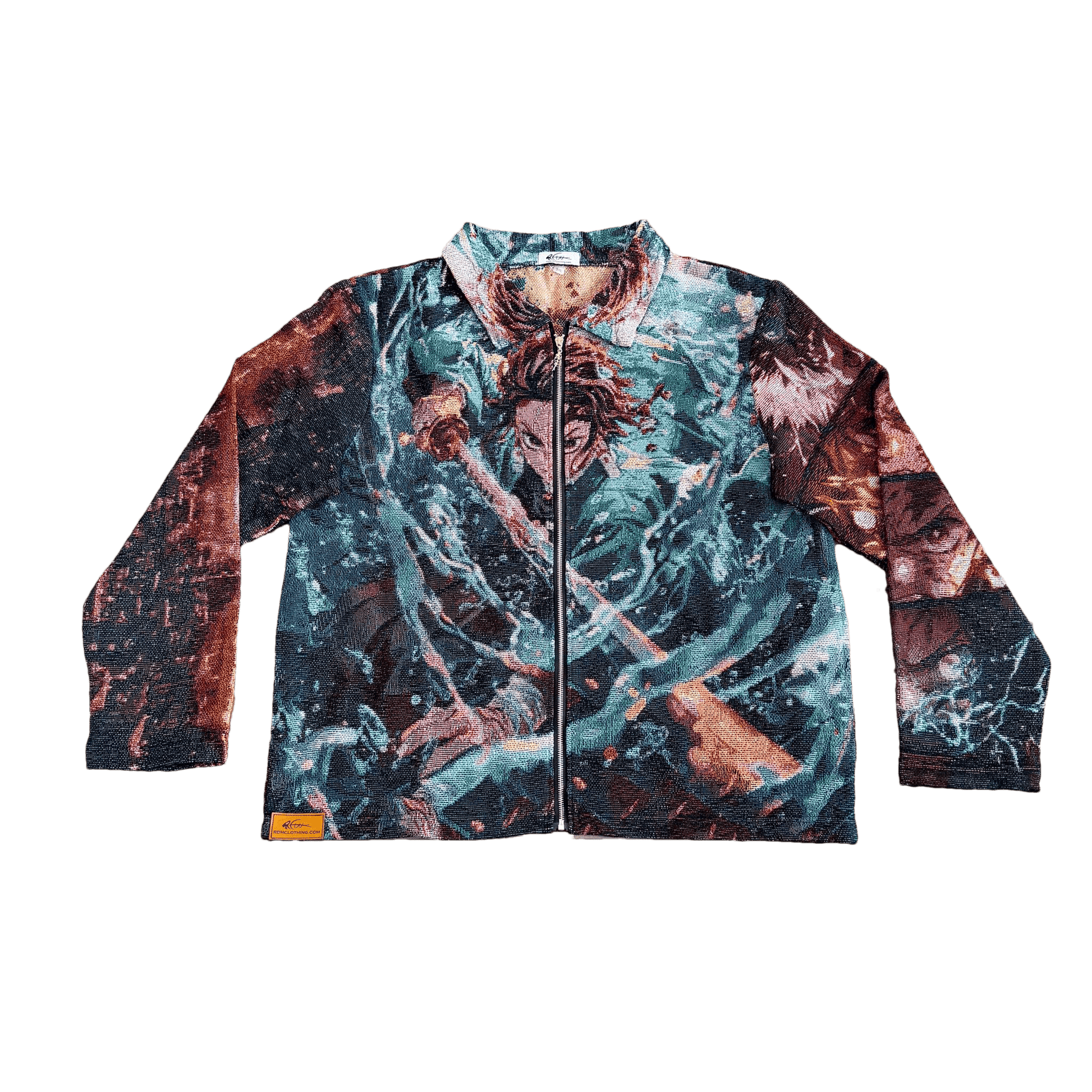 RDMCLOTHINGART tapestry hoodie DEMON SLAYER TAPESTRY JACKET