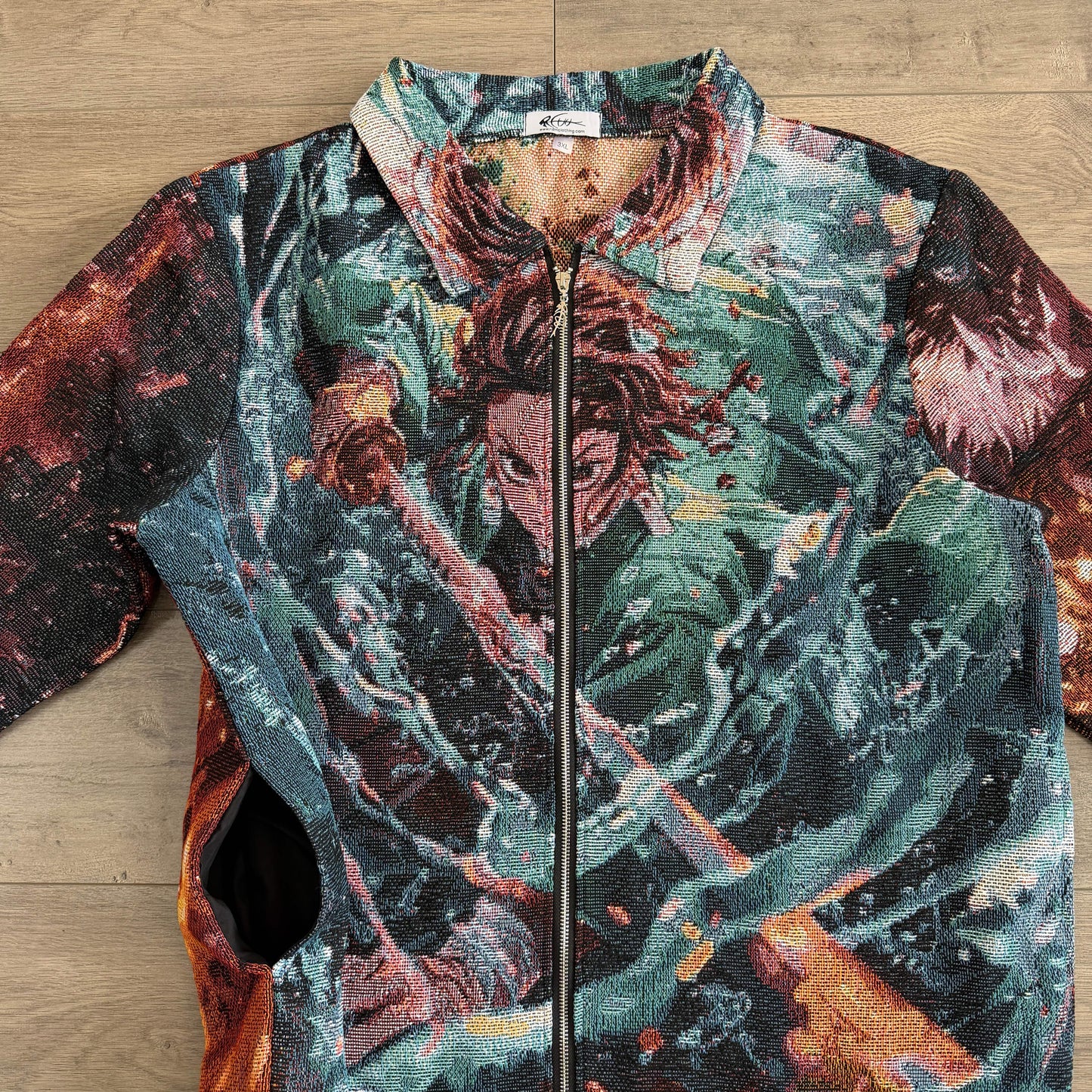 RDMCLOTHINGART tapestry hoodie DEMON SLAYER TAPESTRY JACKET