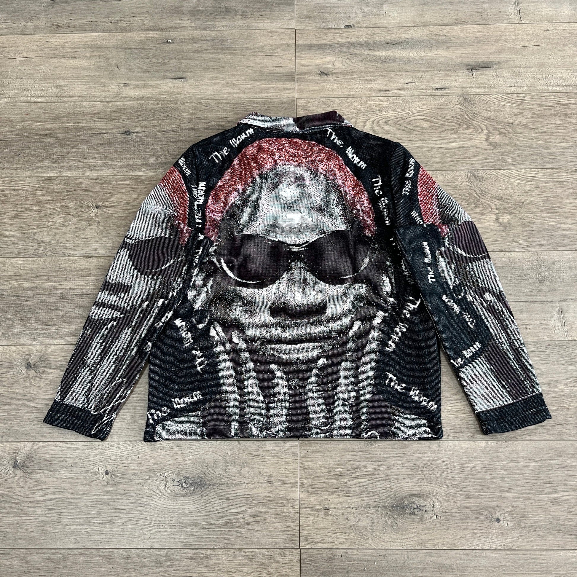 RDMCLOTHINGART tapestry hoodie DENNIS RODMAN TAPESTRY JACKET