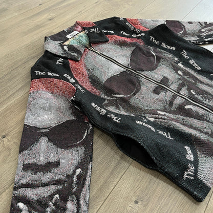 RDMCLOTHINGART tapestry hoodie DENNIS RODMAN TAPESTRY JACKET