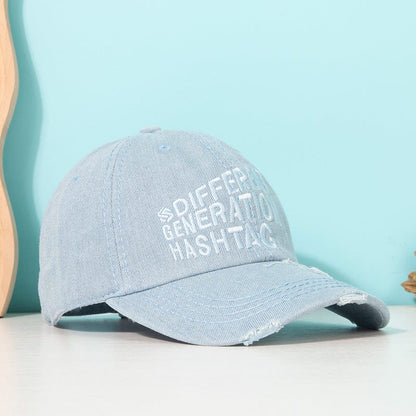 RDMCLOTHINGART light blue tapestry hoodie DESIGN CAPS-60048