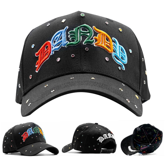 RDMCLOTHINGART Black tapestry hoodie DESIGN CAPS-60049