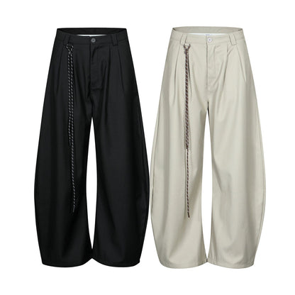 RDMCLOTHINGART tapestry hoodie DESIGN RELAXED-FIT CASUAL PANTS-6006