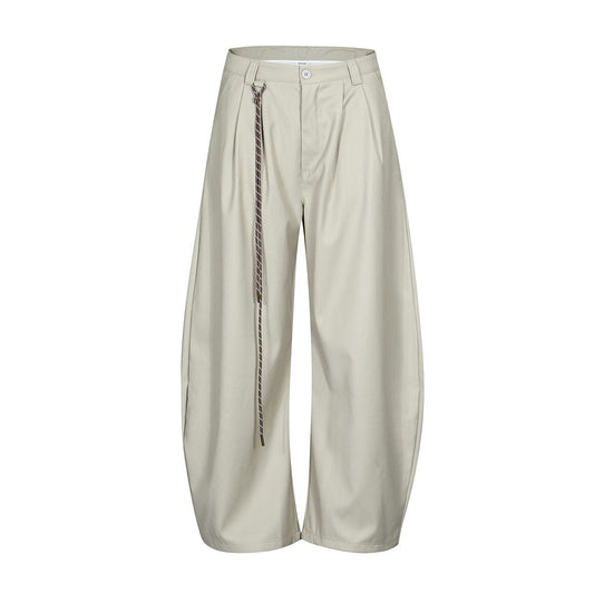 RDMCLOTHINGART S / Beige tapestry hoodie DESIGN RELAXED-FIT CASUAL PANTS-6006