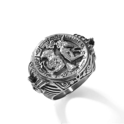 RDMCLOTHINGART tapestry hoodie Designed Finger Ring-10002