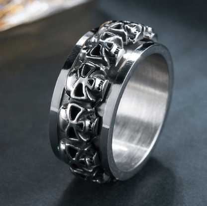 RDMCLOTHINGART tapestry hoodie Designed Finger Ring-10013