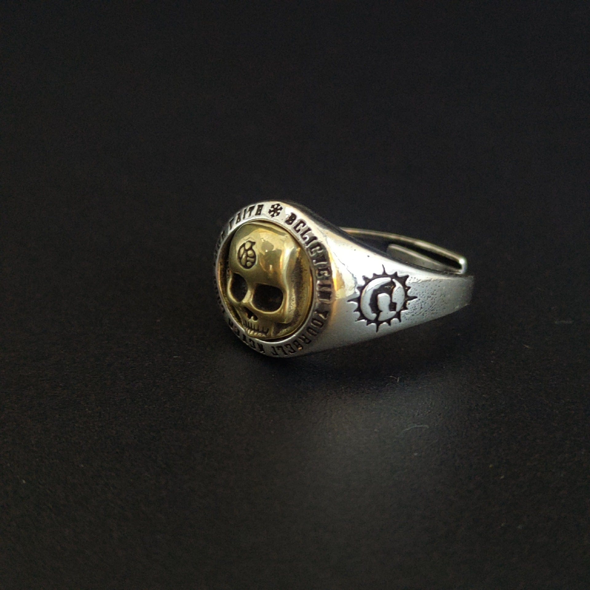 RDMCLOTHINGART CHANGE BY YOURSELF tapestry hoodie Designed Finger Ring-10023