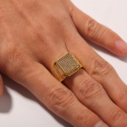 RDMCLOTHINGART tapestry hoodie Designed Finger Ring- 1003