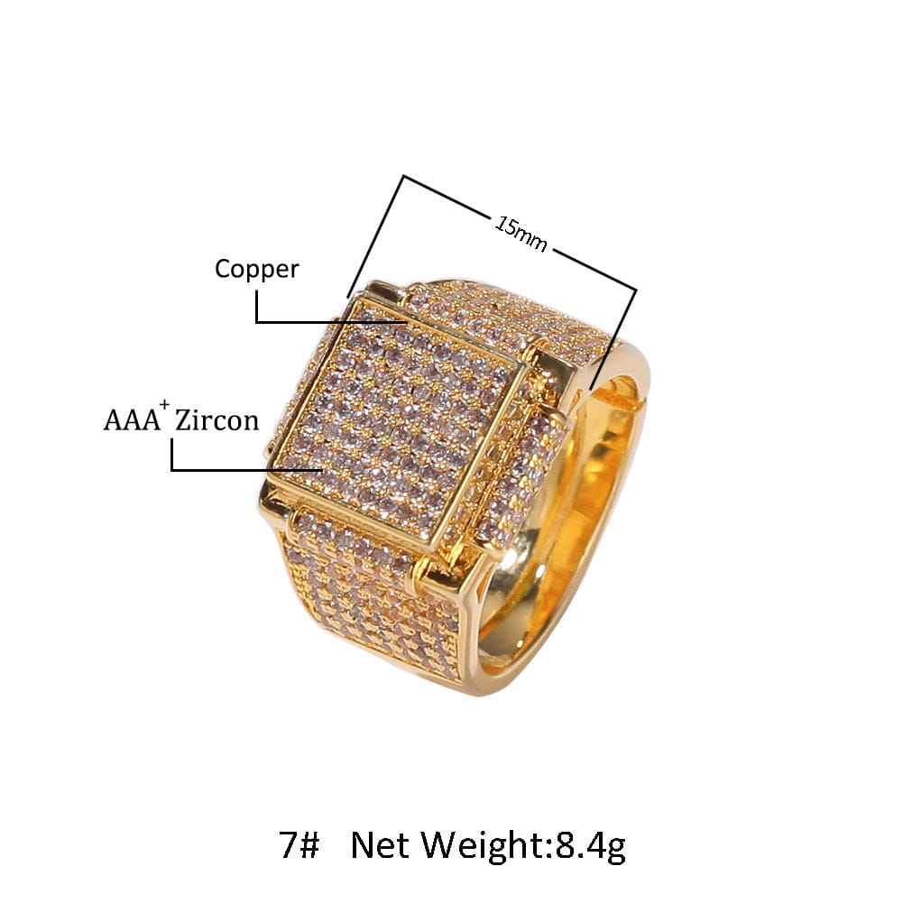 RDMCLOTHINGART tapestry hoodie Designed Finger Ring- 1003