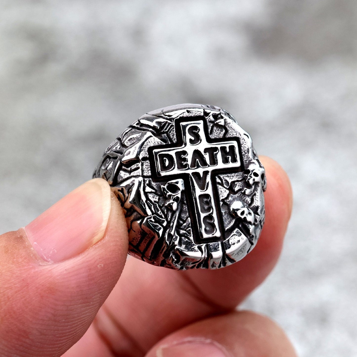 RDMCLOTHINGART tapestry hoodie Designed Finger Ring-10030