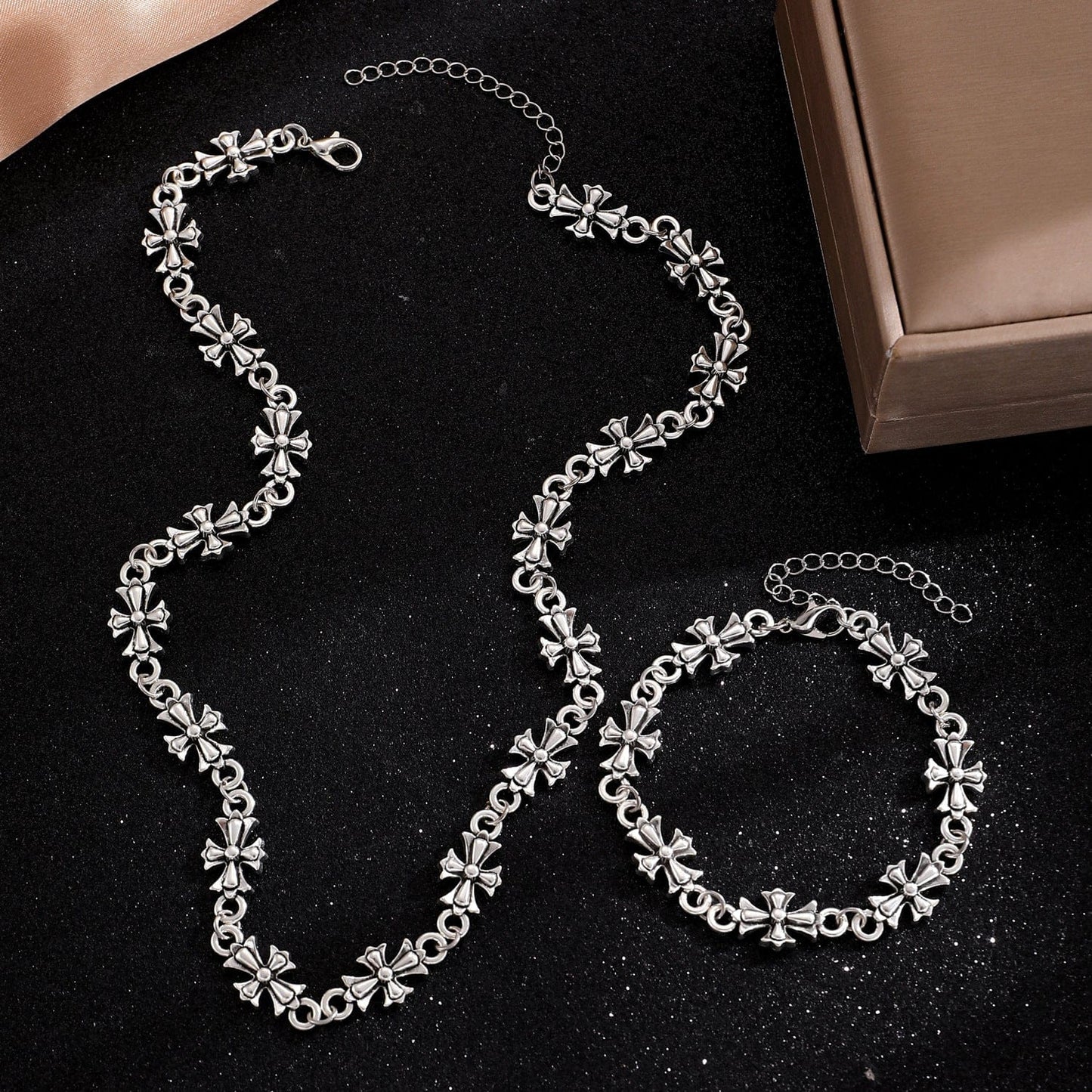 RDMCLOTHINGART tapestry hoodie Designed Necklace-9004