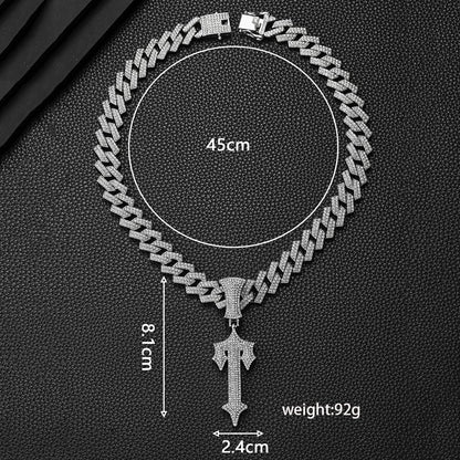 RDMCLOTHINGART tapestry hoodie Designed Necklace-9031