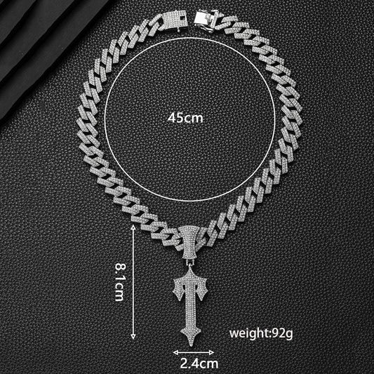 RDMCLOTHINGART tapestry hoodie Designed Necklace-9031