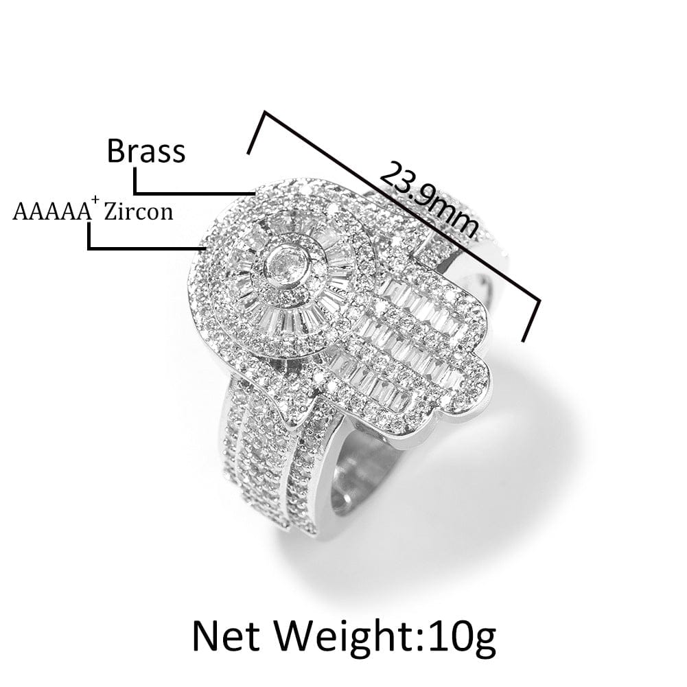 RDMCLOTHINGART tapestry hoodie Designer Finger Ring-10012