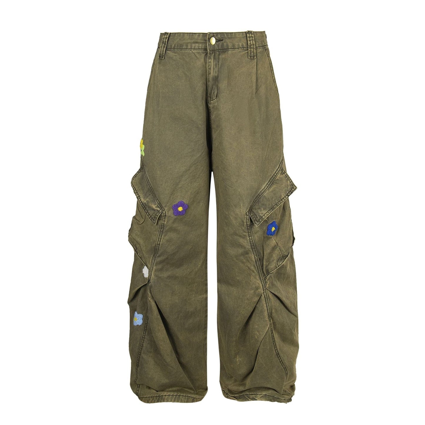 RDMCLOTHINGART S / forest green tapestry hoodie DESIGNER PANTS-60027