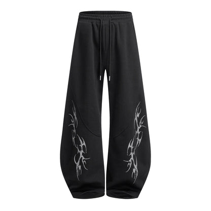 RDMCLOTHINGART S / Black tapestry hoodie DESIGNER PANTS-6008
