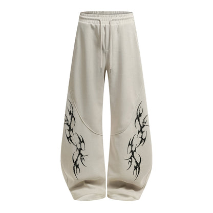 RDMCLOTHINGART S / Beige tapestry hoodie DESIGNER PANTS-6008