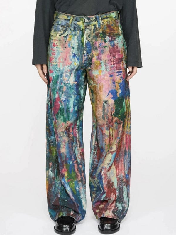 RDMCLOTHINGART tapestry hoodie DESIGNER PANTS-8019