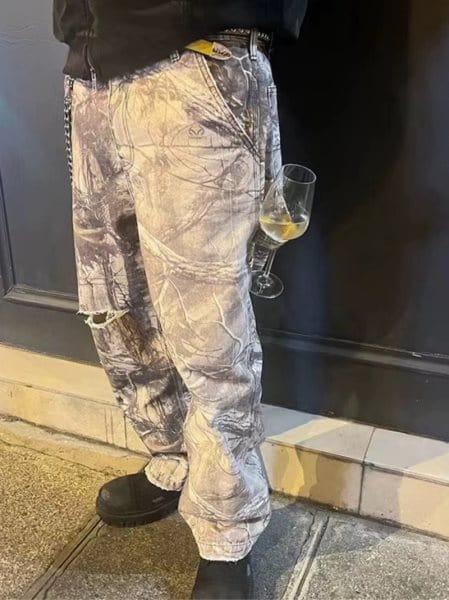 RDMCLOTHINGART tapestry hoodie DESIGNER PANTS-8025