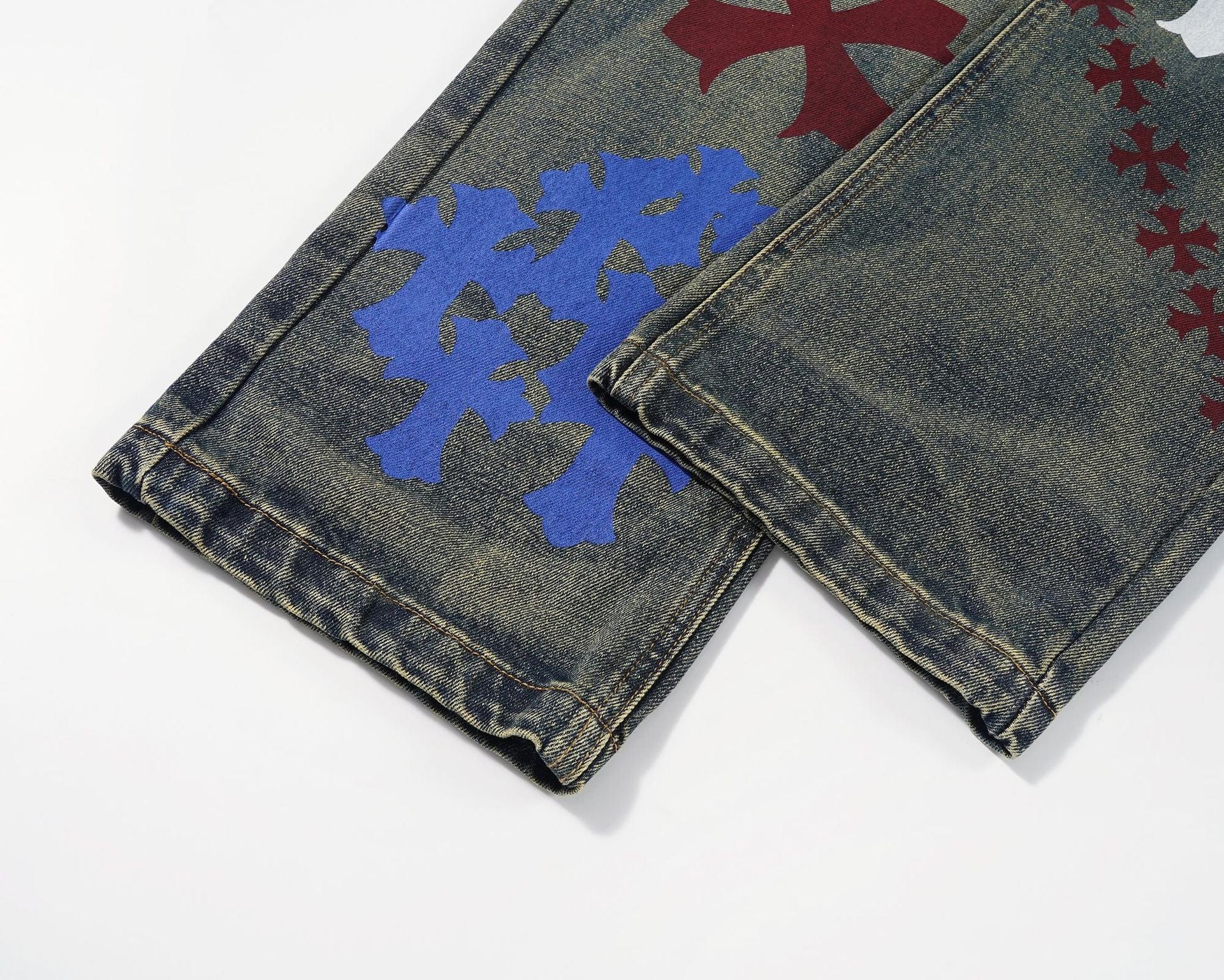 RDMCLOTHINGART tapestry hoodie DESIGNER PANTS-8026