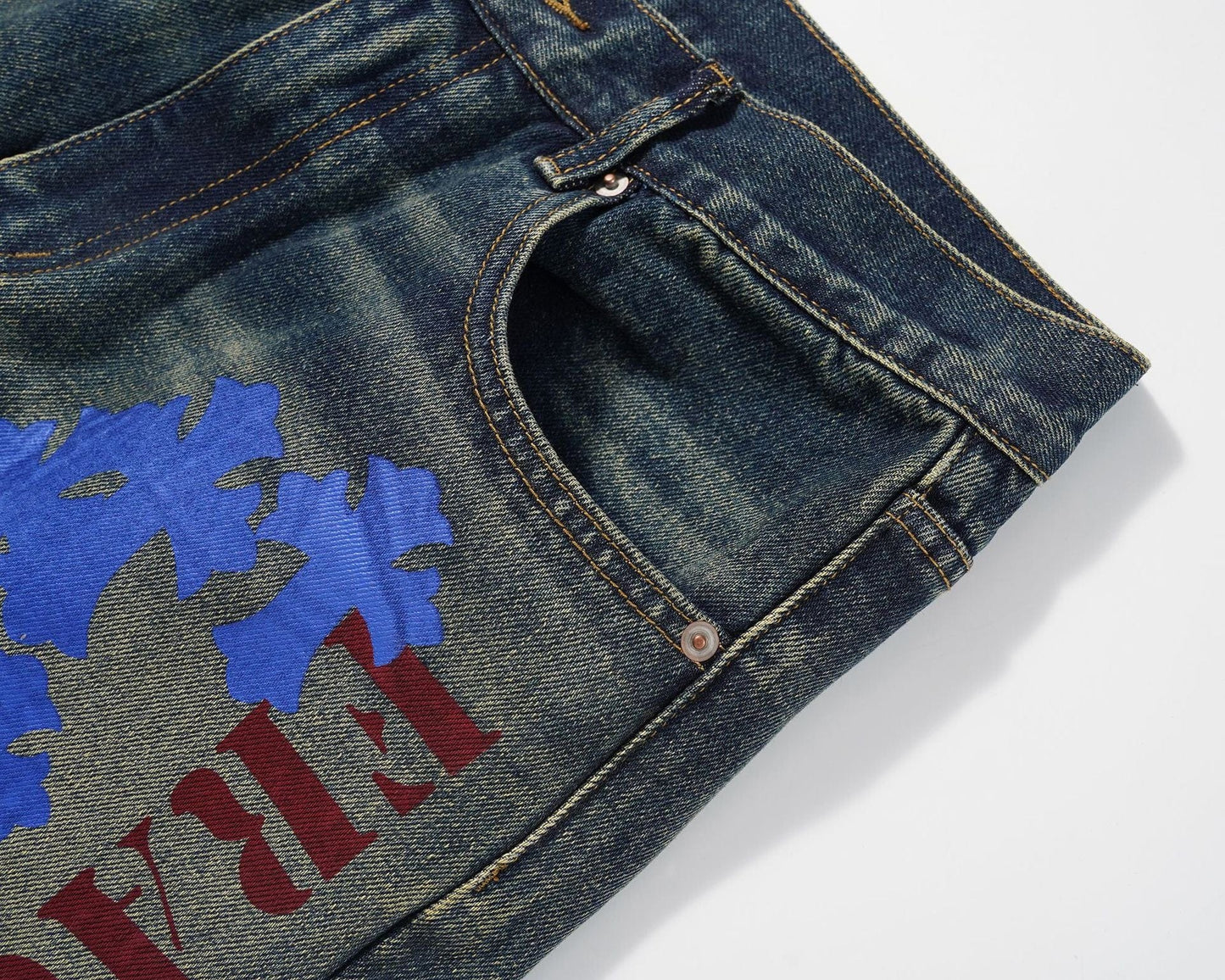 RDMCLOTHINGART tapestry hoodie DESIGNER PANTS-8026