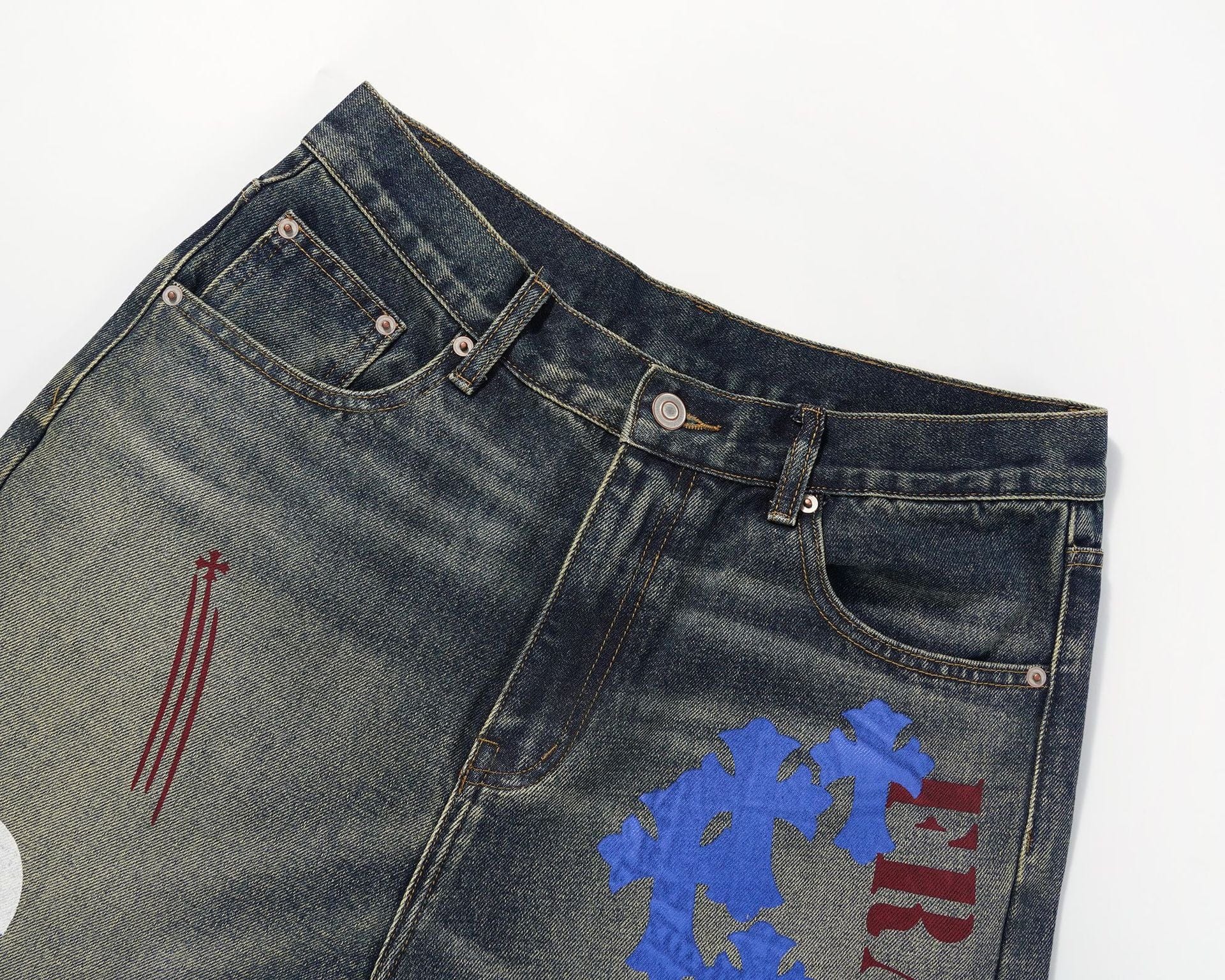 RDMCLOTHINGART tapestry hoodie DESIGNER PANTS-8026