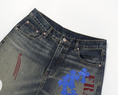 RDMCLOTHINGART tapestry hoodie DESIGNER PANTS-8026