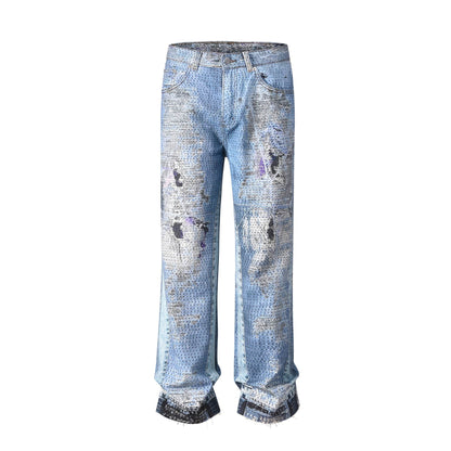 RDMCLOTHINGART tapestry hoodie DESIGNER PANTS-8028