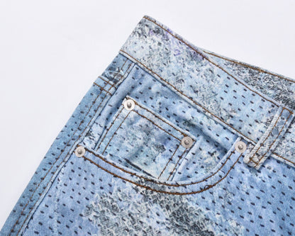 RDMCLOTHINGART tapestry hoodie DESIGNER PANTS-8028