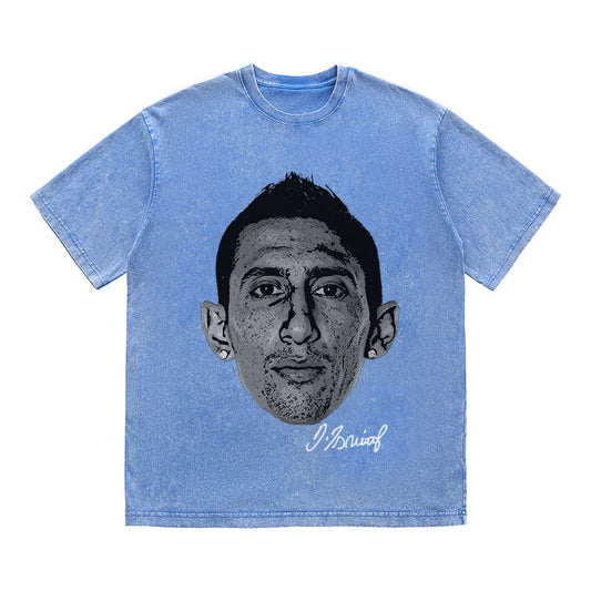 RDMCLOTHINGART tapestry hoodie DI MARIA HEAVY COTTON TEES-9552