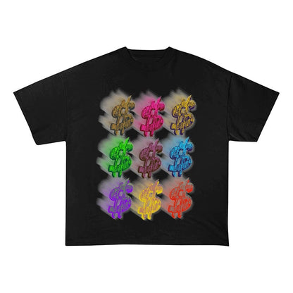 RDMCLOTHINGART tapestry hoodie DOLLAR LIFE HEAVY COTTON TEES-9676