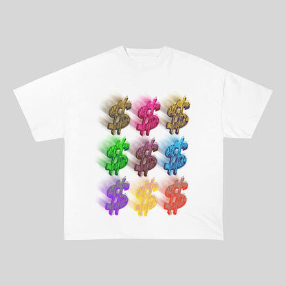 RDMCLOTHINGART tapestry hoodie DOLLAR LIFE HEAVY COTTON TEES-9676