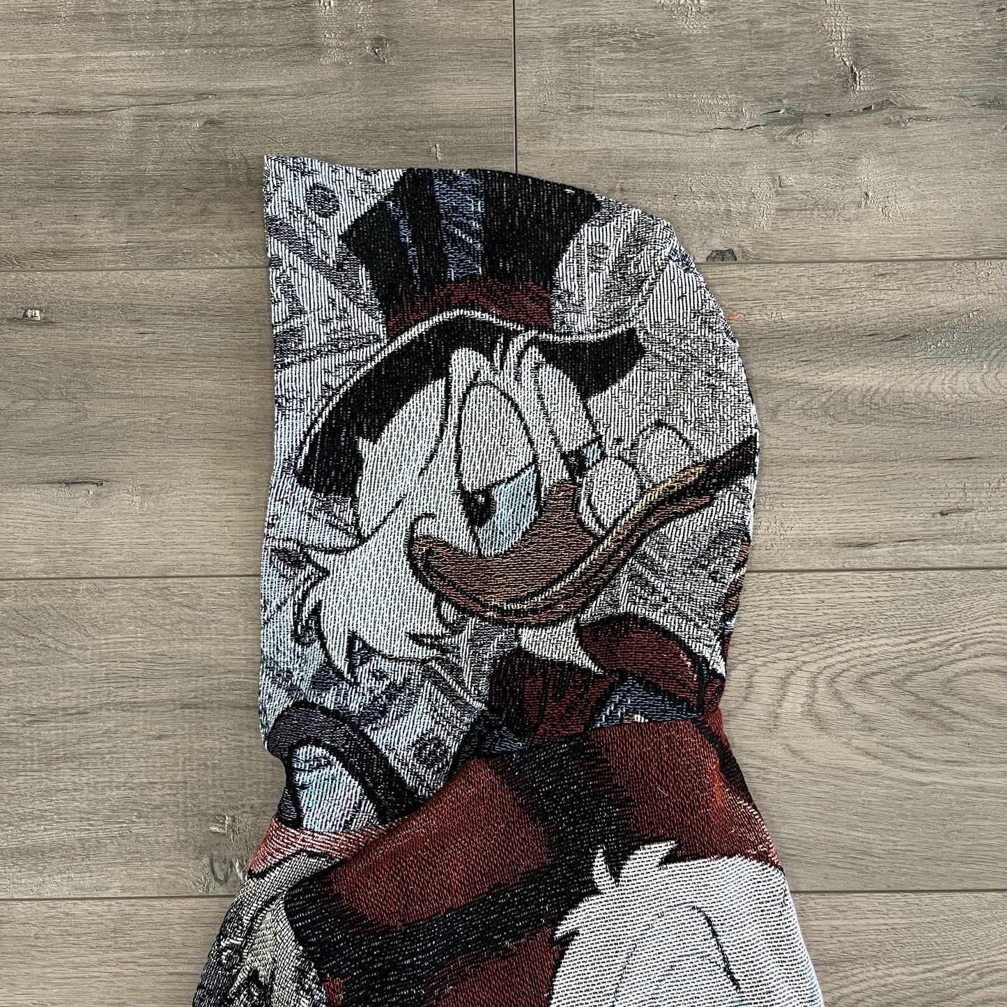 DONALD DUCK TAPESTRY HOODIE - RDMCLOTHINGART