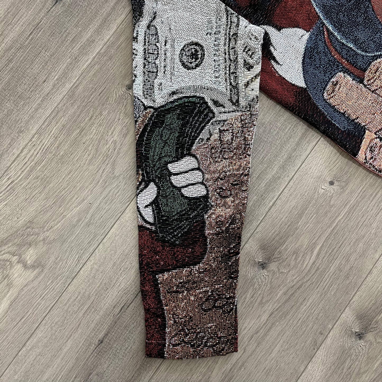 DONALD DUCK TAPESTRY HOODIE - RDMCLOTHINGART