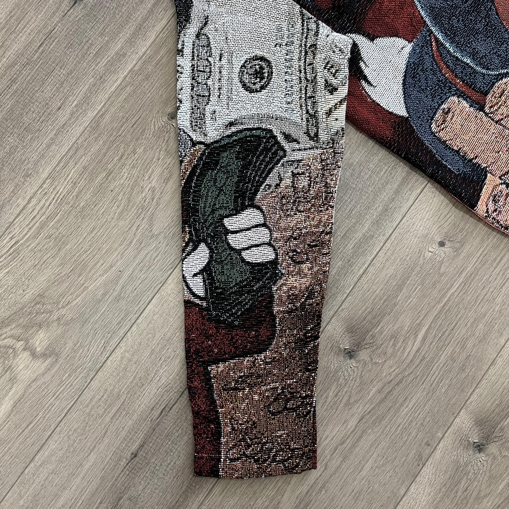 DONALD DUCK TAPESTRY HOODIE - RDMCLOTHINGART