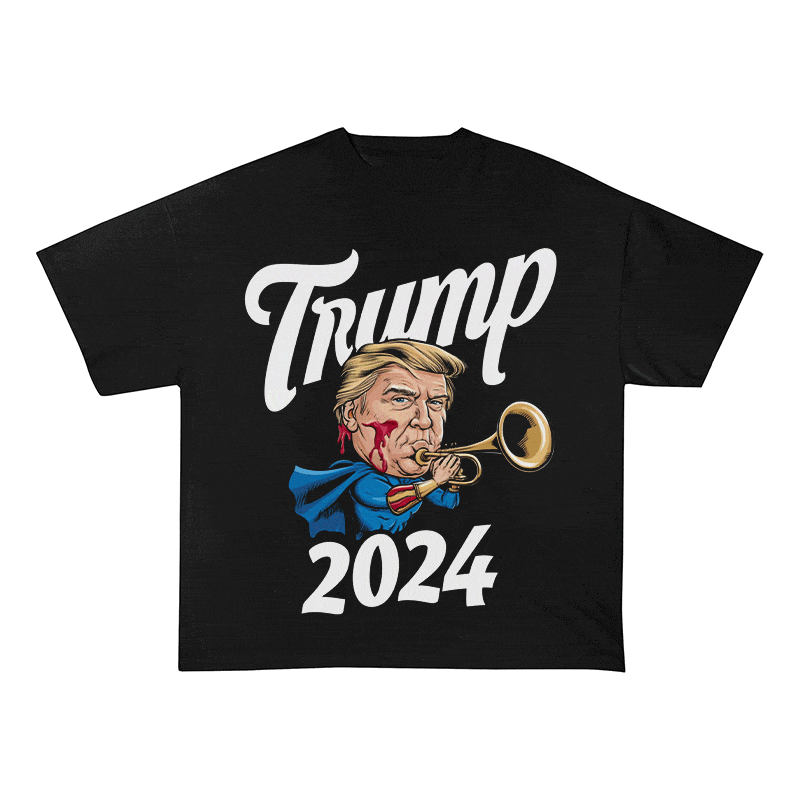 RDMCLOTHINGART tapestry hoodie DONALD HEAVY WEIGHT COTTON TEE-8738