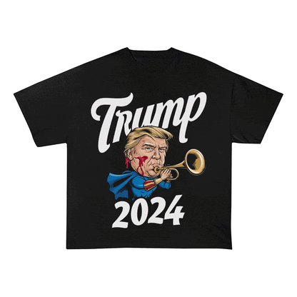 RDMCLOTHINGART tapestry hoodie DONALD HEAVY WEIGHT COTTON TEE-8738