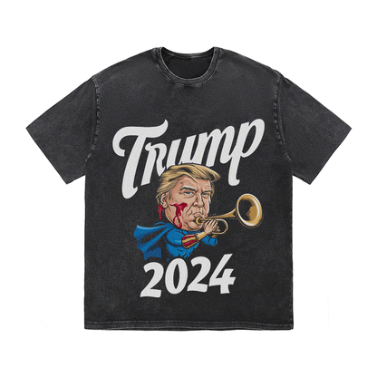 RDMCLOTHINGART tapestry hoodie DONALD HEAVY WEIGHT COTTON TEE-8738