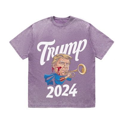 RDMCLOTHINGART tapestry hoodie DONALD HEAVY WEIGHT COTTON TEE-8738