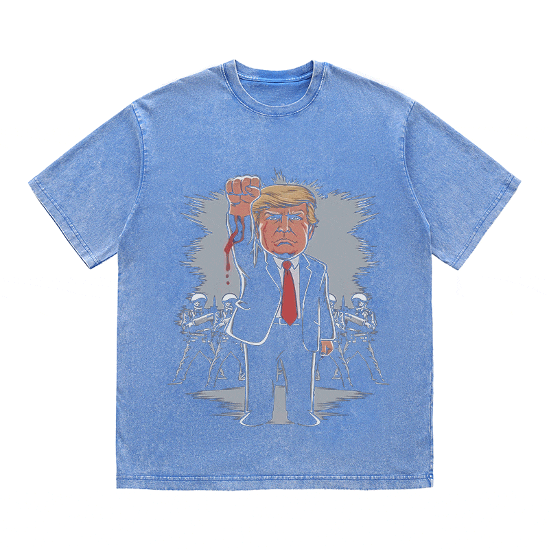 RDMCLOTHINGART tapestry hoodie DONALD HEAVY WEIGHT COTTON TEE-8739