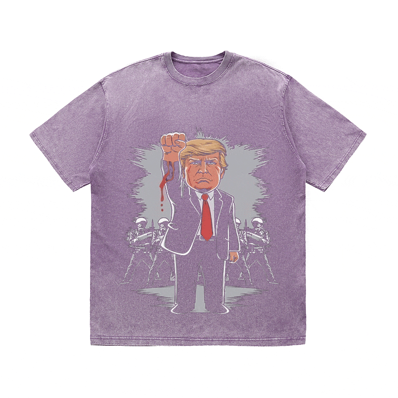 RDMCLOTHINGART tapestry hoodie DONALD HEAVY WEIGHT COTTON TEE-8739