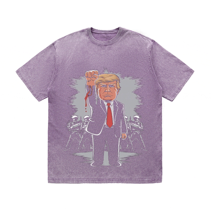 RDMCLOTHINGART tapestry hoodie DONALD HEAVY WEIGHT COTTON TEE-8739