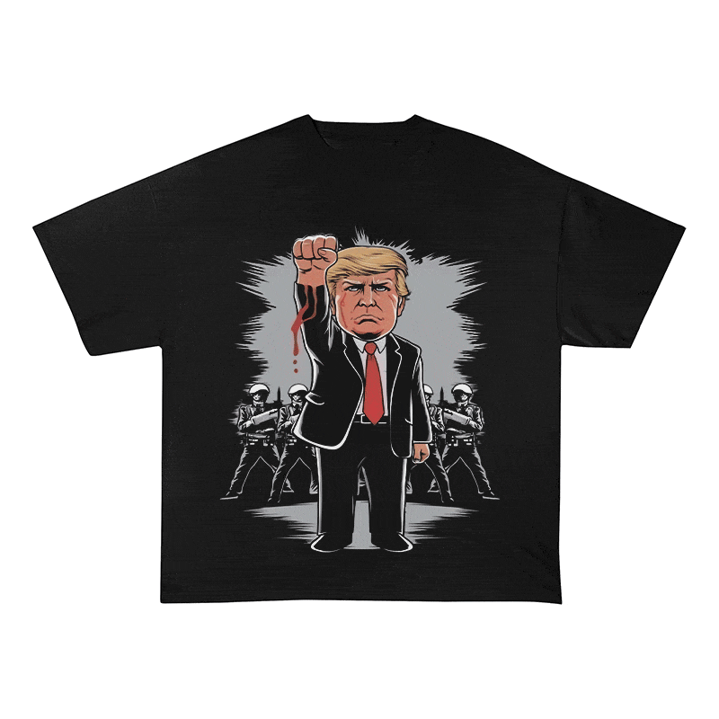 RDMCLOTHINGART tapestry hoodie DONALD HEAVY WEIGHT COTTON TEE-8739