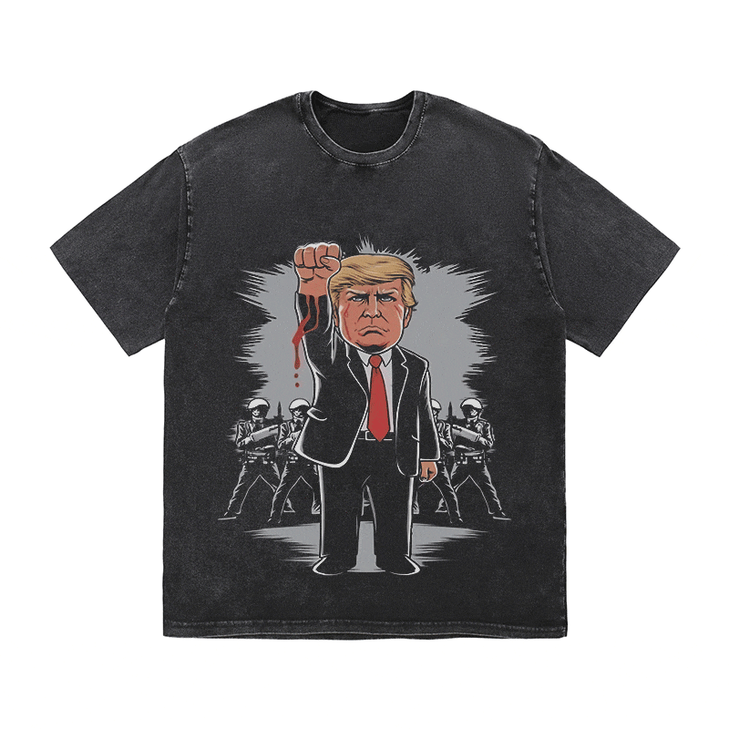 RDMCLOTHINGART tapestry hoodie DONALD HEAVY WEIGHT COTTON TEE-8739