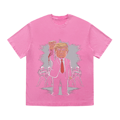 RDMCLOTHINGART tapestry hoodie DONALD HEAVY WEIGHT COTTON TEE-8739