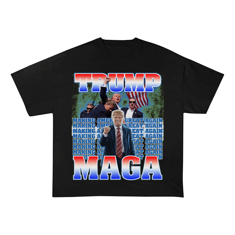 RDMCLOTHINGART tapestry hoodie DONALD HEAVY WEIGHT COTTON TEE-8741